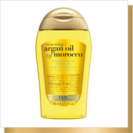 Front shot of OGX ® Renewing + Argan Oil of Morocco Penetrating Oil for All Hair Types, 100mL